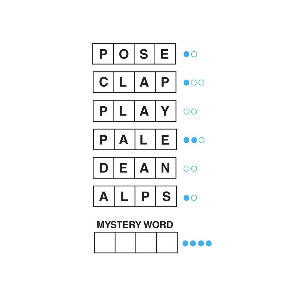 Word Sleuth puzzle